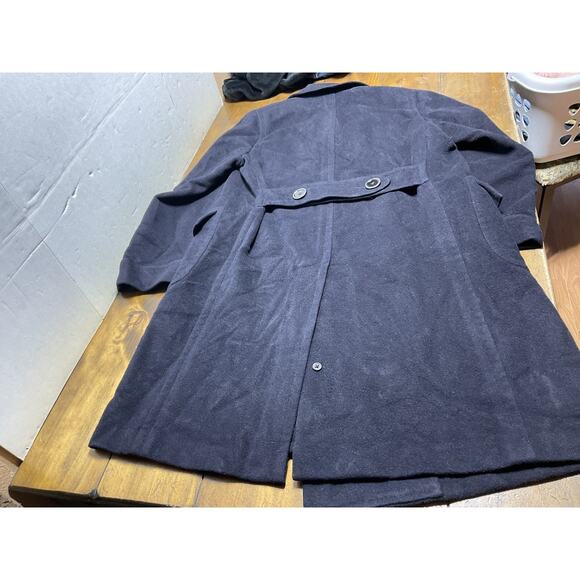 Oxxford Clothes Khyber Cashmere Blue 3 Button Traveler Vented Overcoat - Picture 13 of 13